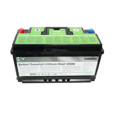 Batteri Sunwind Lithium Heat 100At