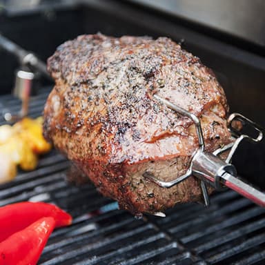 Rotisseri Roterende Grillspyd, 230V til 5-7 brenner grill
