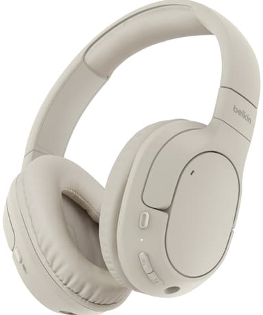 Belkin Soundform Surround around-ear trådløse hodetelefoner (sand)