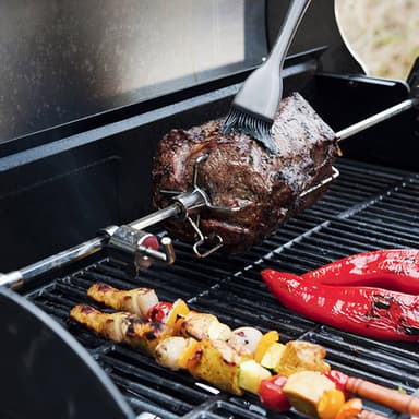Rotisseri Roterende Grillspyd, 230V til 5-7 brenner grill