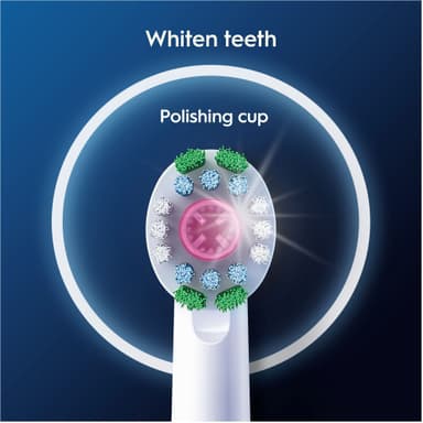 Oral-B 3D White ekstra tannbørstehoder 5 stk. 894712 (hvit)