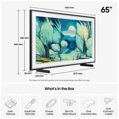 Samsung 65” The Frame 4K QLED Smart-TV (2025)
