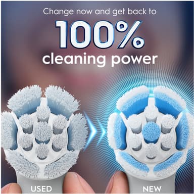 Oral-B iO Gentle Care ekstra tannbørstehoder 6 stk. 195485 (hvit)