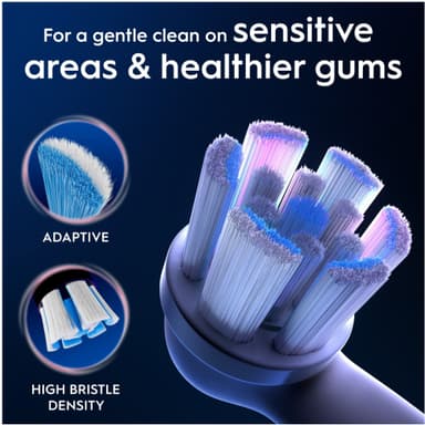 Oral-B iO Gentle Care ekstra tannbørstehoder 6 stk. 195485 (hvit)