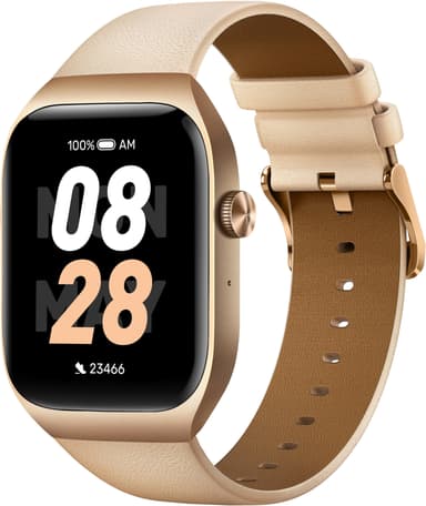 Mibro T2 smartklokke (lyst gull)