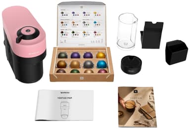Nespresso Vertuo Pop kaffemaskin av DeLonghi ENV90.P (Candy pink)
