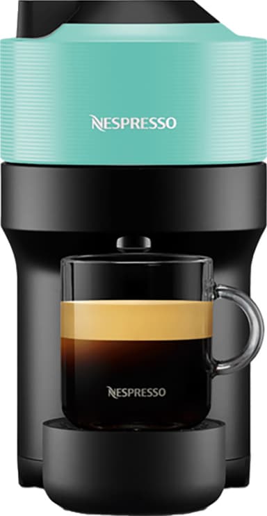 Nespresso Vertuo Pop kapselmaskin av Krups XN920410WP (aqua mint)