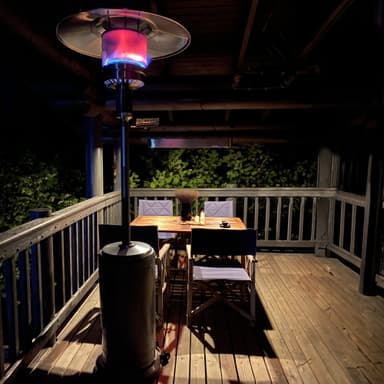 Terrassevarmer gass antrasitt