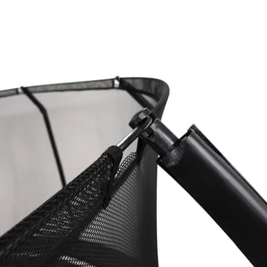 Stratos Trampoline 396cm Premium Svart Linje