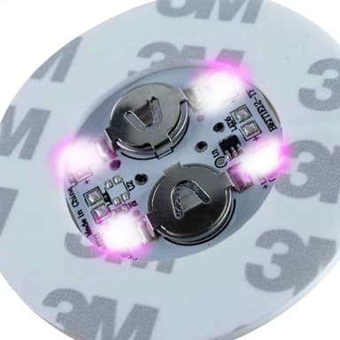 Viking Discs LED-lys for disker (10 stk) - Blå