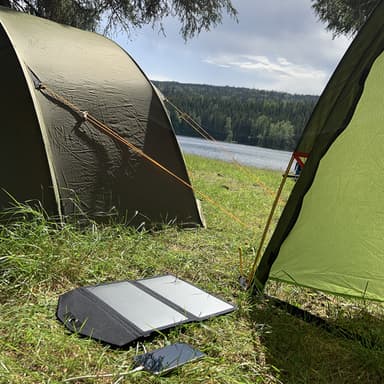 Solcellepanel Mini m/USB 12W