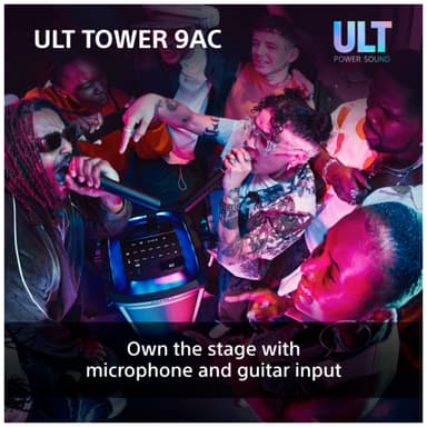 Sony ULT Tower 9AC festhøyttaler (sort)