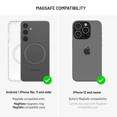 Fixed MagMate sugekoppholder (sort)