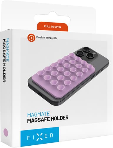 Fixed MagMate sugekoppholder (rosa)