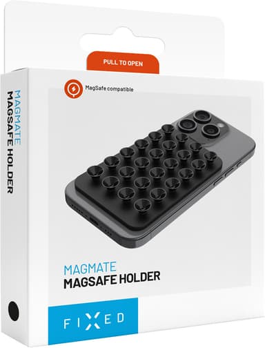 Fixed MagMate sugekoppholder (sort)