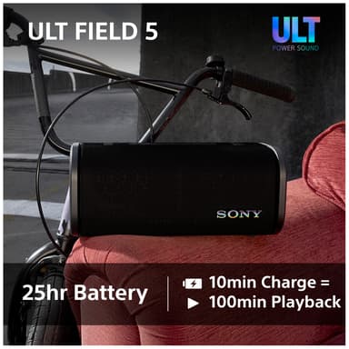 Sony ULT Field 5 bærbar høyttaler (sort)