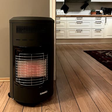 Gassovn infravarmer Fan-tastic, med vifte