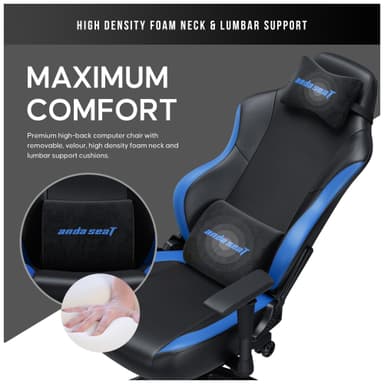 AndaSeat Luna gaming chair (black/blue)