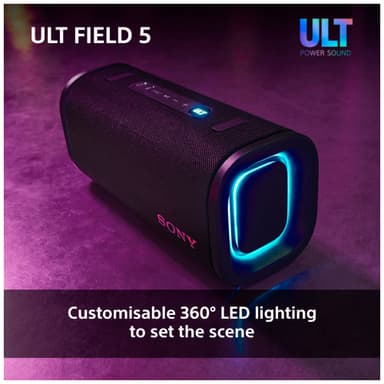 Sony ULT Field 5 bærbar høyttaler (sort)