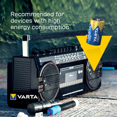 Varta Longlife Power D batteri (2-pk)