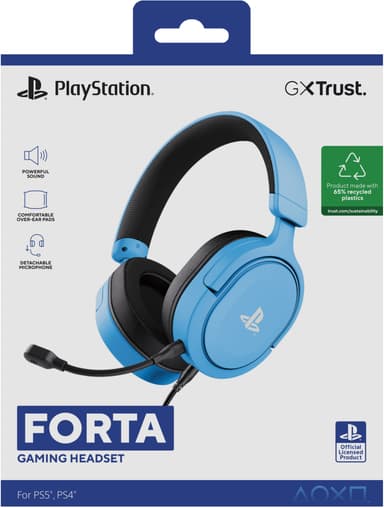 Trust Forta GX498 gamingheadset (blå)