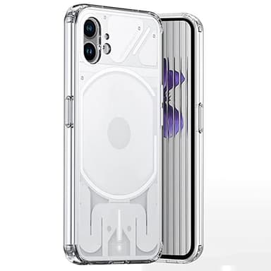 Gjennomsiktig TPU+PC-veske Ingenting telefon (1) 5G