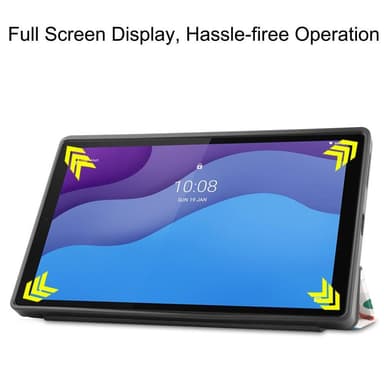 Trifoldbart deksel til Lenovo Tab M10 HD Gen 2 - Sommerfugl