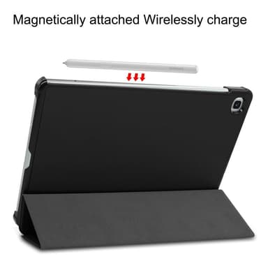 Slim Fit Deksel Til Samsung Galaxy Tab S6 Lite - Svart