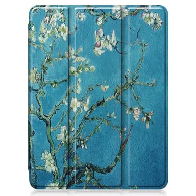 iPad Pro 11 2021 Trippeldeksel med smal passform - Blomst