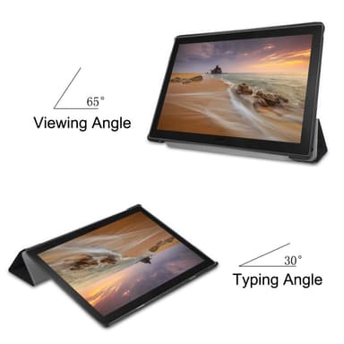 Trippeldeksel til Lenovo Tab E10 - Ikke rør meg