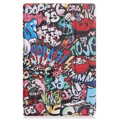 Trifoldbart deksel til Lenovo Tab P11 TB-J606F - Graffiti