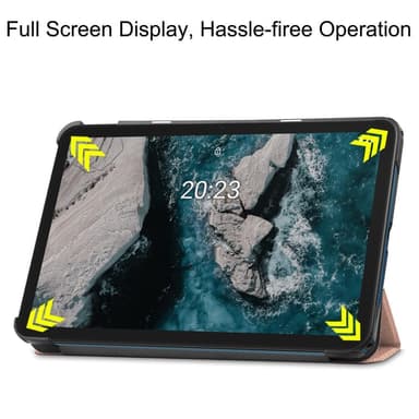 Slim Fit Dekseldeksel til Nokia T20 - Gull