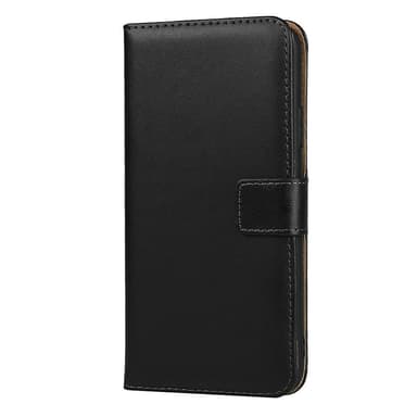 iPhone 11 Lommebok-deksel/deksel Lær - Svart
