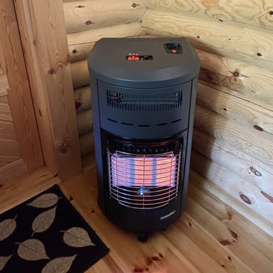 Gassovn infravarmer Fan-tastic, med vifte