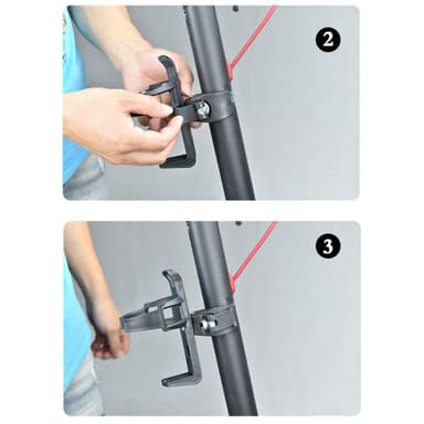Flaskeholder til Xiaomi Mi M365 og andre scootere