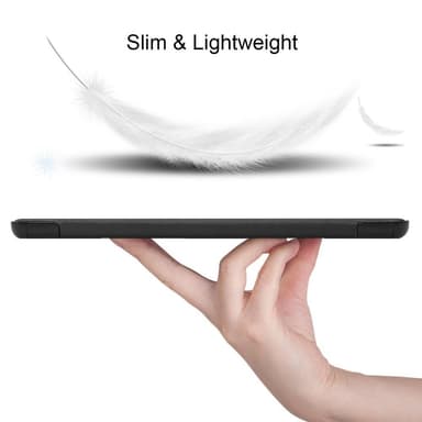Slim Fit Deksel Til Samsung Galaxy Tab S6 Lite - Svart