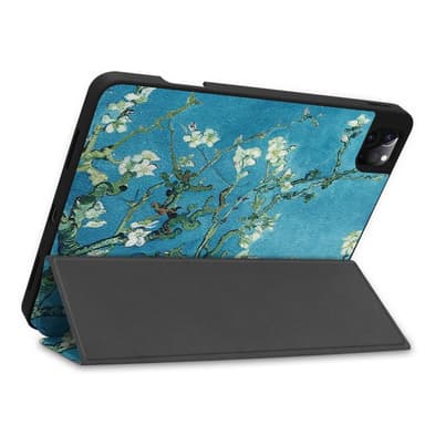iPad Pro 11 2021 Trippeldeksel med smal passform - Blomst