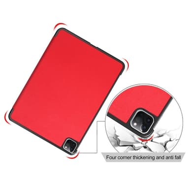 Apple iPad Pro 11 (2020) Trifoldelig Slim Fit Deksel - Rød