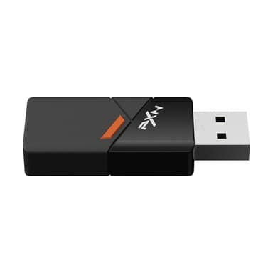 Bluetooth trådløs spillkontroller med mottaker kompatibel med Steam PC Android iOS Nintendo Switch - Hvit