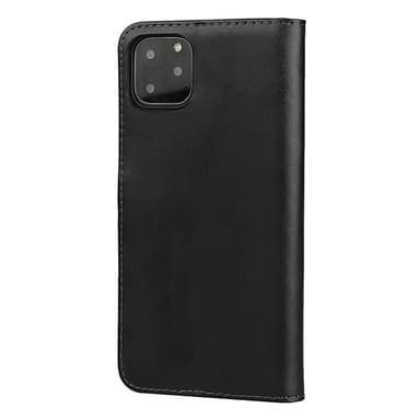 iPhone 11 Lommebok-deksel/deksel Lær - Svart