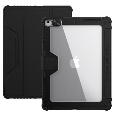 NILLKIN Apple iPad 10.2 2019/2020/2021 Støtsikkert Deksel - Svart
