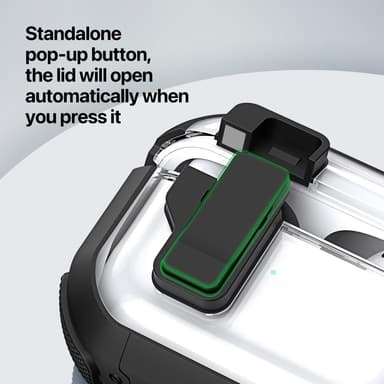 DUX DUCIS til AirPods 4-deksel PC+TPU Bluetooth-deksel/deksel med krok