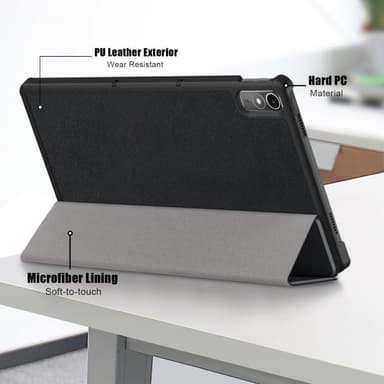Tri-fold Deksel til Lenovo Tab P11 Gen 2 - Svart