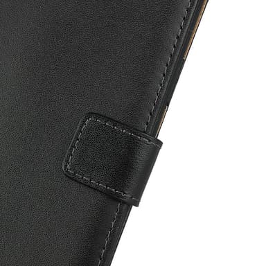 iPhone 11 Lommebok-deksel/deksel Lær - Svart