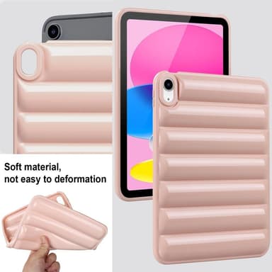 Til iPad 10.9 (2022) Candy Color TPU - Rosa