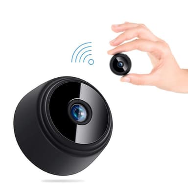 W9 Mini Spy Kamera Trådløs Wifi IP Hjemmesikkerhetskamera HD 1080P