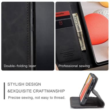 CASEME Lommebok-deksel Samsung Galaxy S21+ (Plus) - Svart