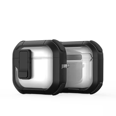 DUX DUCIS til AirPods 4-deksel PC+TPU Bluetooth-deksel/deksel med krok