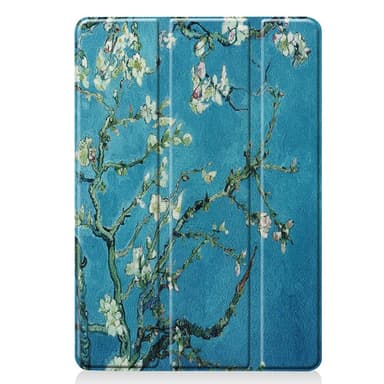 Apple iPad 10.2 2021/2020/2019 Trippeldeksel med smal passform - Blomst