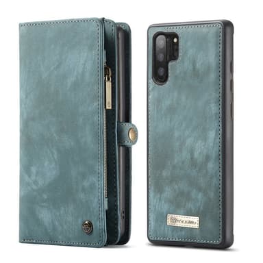 CASEME Samsung Galaxy Note 10 Plus Retro Lommebok-deksel - Blå